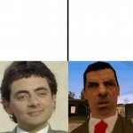 Mr Bean Face