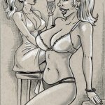 Bill Ward tribute pinup