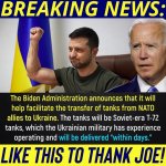 Joe Biden arms Ukraine