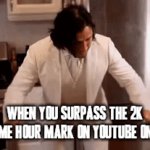 Honestly I'm super grateful for reaching and surpassing the 20k watchtime hour mark on youtube :) | WHEN YOU SURPASS THE 2K WATCHTIME HOUR MARK ON YOUTUBE ONCE AGAIN | image tagged in gifs,markiplier,youtube,victory | made w/ Imgflip video-to-gif maker