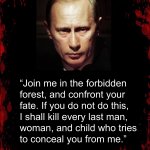Putin Voldemort Quote meme