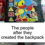 That's not Harry potter | The people after they created the backpack | image tagged in sometype of bootleg bag,bootleg,you had one job | made w/ Imgflip meme maker