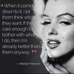 Marilyn Monroe quote