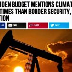 Biden's priorities