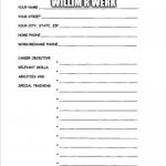 A useful resume | WILLIM R WERK | image tagged in a useful resume | made w/ Imgflip meme maker