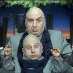 Dr Evil with Mini Me meme