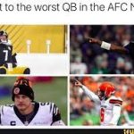 Worst QB in the AFC NORTH template