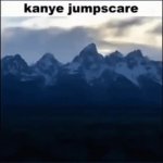 Kanye jumpscare GIF Template