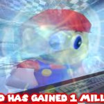 Mario has gained 1 million IQ meme