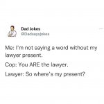 Lawyer present meme