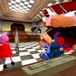 Peppa pig about to kill Mario
