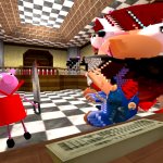 Peppa pig about to kill Mario meme