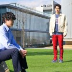Ikki's standing there, menacingly