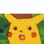 Pikachu Surprised meme