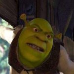Shrek pointing template