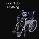 jevil cant do anything meme