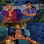 Tulio and Miguel Lying to Cheif Tannabok template