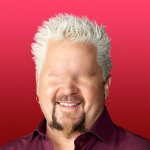 Guy Fieri With No Eyes.