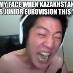 NOOOOOOOOOOOOOOOOOOOOOOOOOOOOOOOOOOOOOOOOOOOOOOOOOOOOOOOOOO (Even though Yerevan 2022 is just 8 months away) | MY FACE WHEN KAZAKHSTAN WINS JUNIOR EUROVISION THIS YEAR | image tagged in angry korean gamer rage,memes,junior,eurovision,kazakhstan,noooooooooooooooooooooooo | made w/ Imgflip meme maker