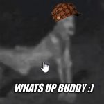 skinni | WHATS UP BUDDY :) | image tagged in skinni | made w/ Imgflip meme maker
