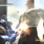 Raiden punching Armstrong GIF Template