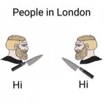 People in London meme