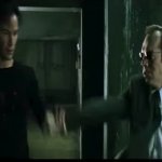 Matrix Neo Agent Smith Fighting GIF Template