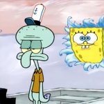 SpongeBob and Squidward template