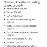 Covid-19 3rd leading cause of death in U.S.