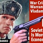 War Crimes Warrant for Vladamir Putin meme