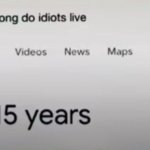 How long do idiots live template