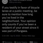 All powerful bicycle lobby