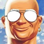 Mr clean sunglasses blank meme