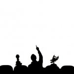 Mystery Science Theatre 3000 silhouettes template