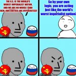 Russbot/Chinabot whataboutism meme