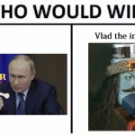 Who would win Vlad the inhaler meme