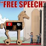 Elon Musk Free speech Trojan horse