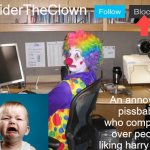 PigriderTheClown announcement template