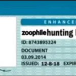 Zoophile hunting license meme