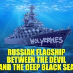 Russian Flagship Sunk by Ukraine meme meme