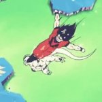 goku patada GIF Template