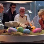 Easter Jurassic Park meme