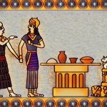 Sumerian Woman yelling at cat