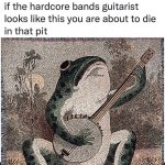 Hardcore band’s guitarist meme