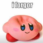 KIRBY FORGOR template