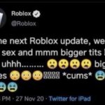 Roblox tweet