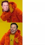 Elon Musk hotline bling template