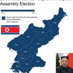 North Korean election meme