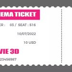 Movie Ticket