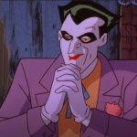 Joker Pondering Hands
